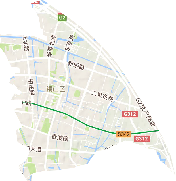東亭街道地形圖