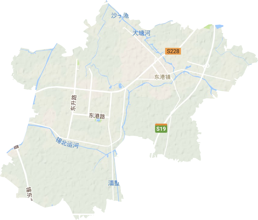 東港鎮地形圖