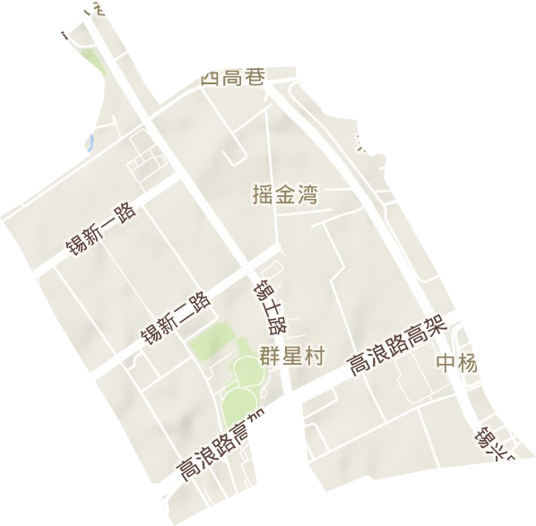 無錫新加坡工業園地形圖