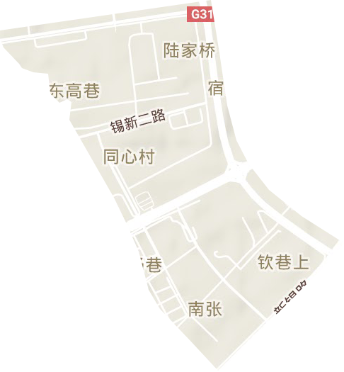 無錫高新區綜合保稅區地形圖
