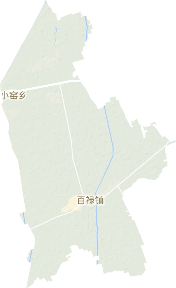 百祿鎮地形圖