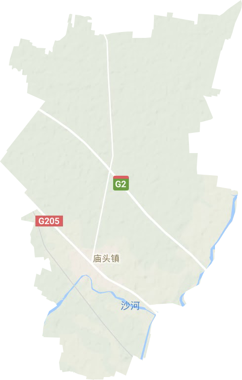 廟頭鎮地形圖