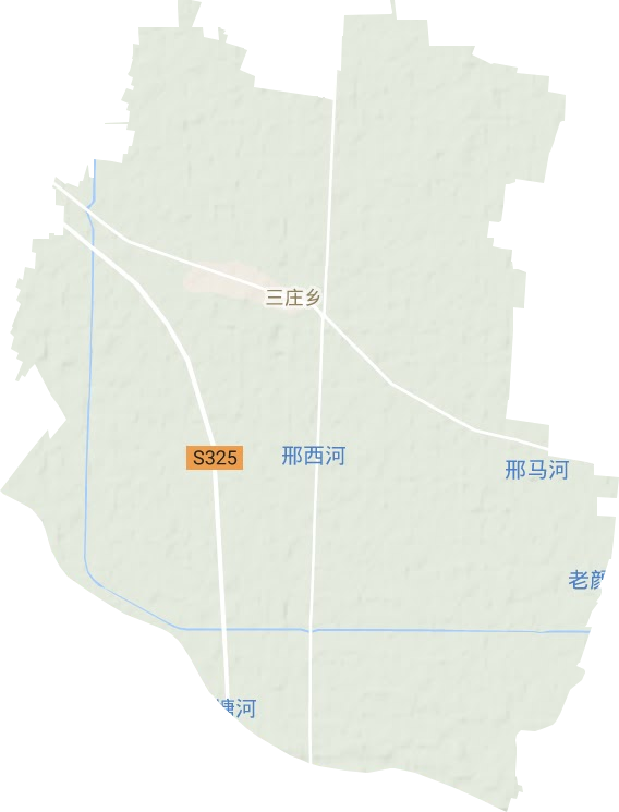 三莊鄉地形圖
