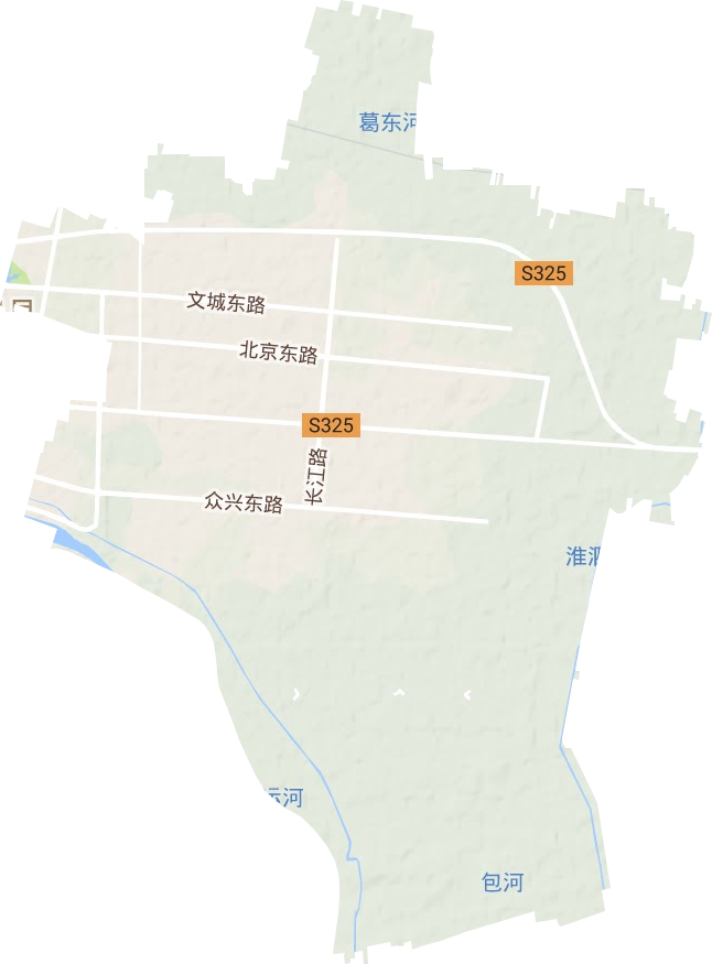江蘇泗陽開發區地形圖
