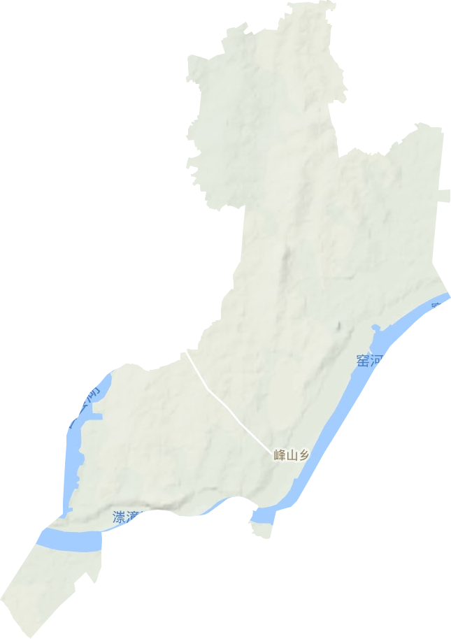 峰山鄉地形圖