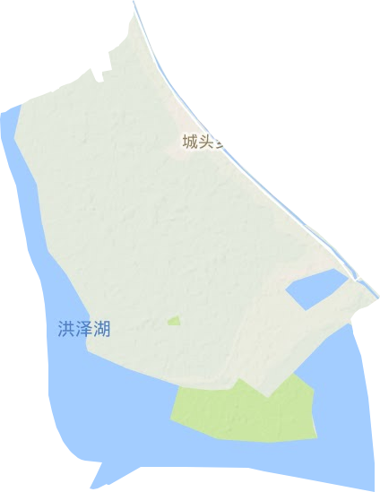 城頭鄉地形圖