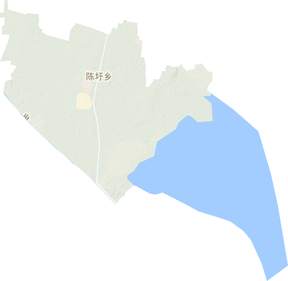 陳圩鄉(xiāng)地形圖