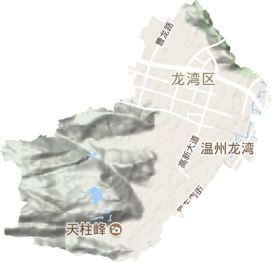 永中街道地形圖