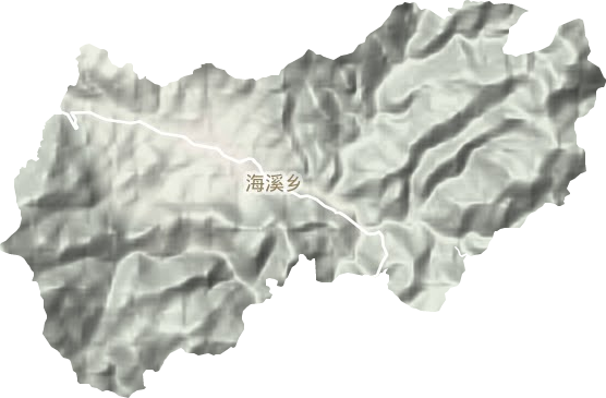 海溪鄉地形圖