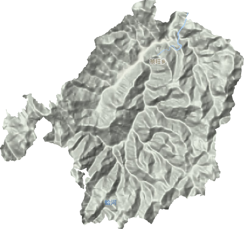 禎旺鄉(xiāng)地形圖