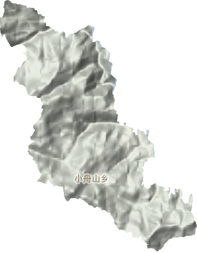 小舟山鄉(xiāng)地形圖