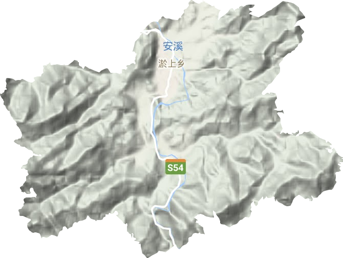 淤上鄉地形圖