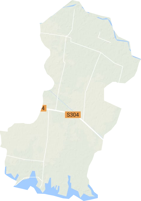 東劉集鎮地形圖
