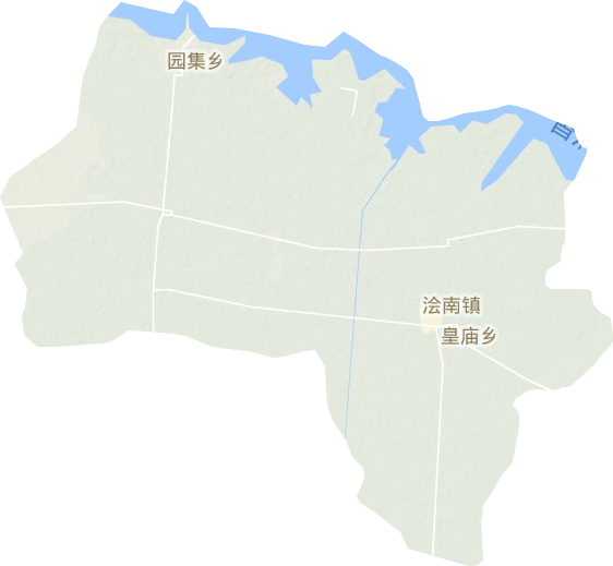 澮南鎮地形圖