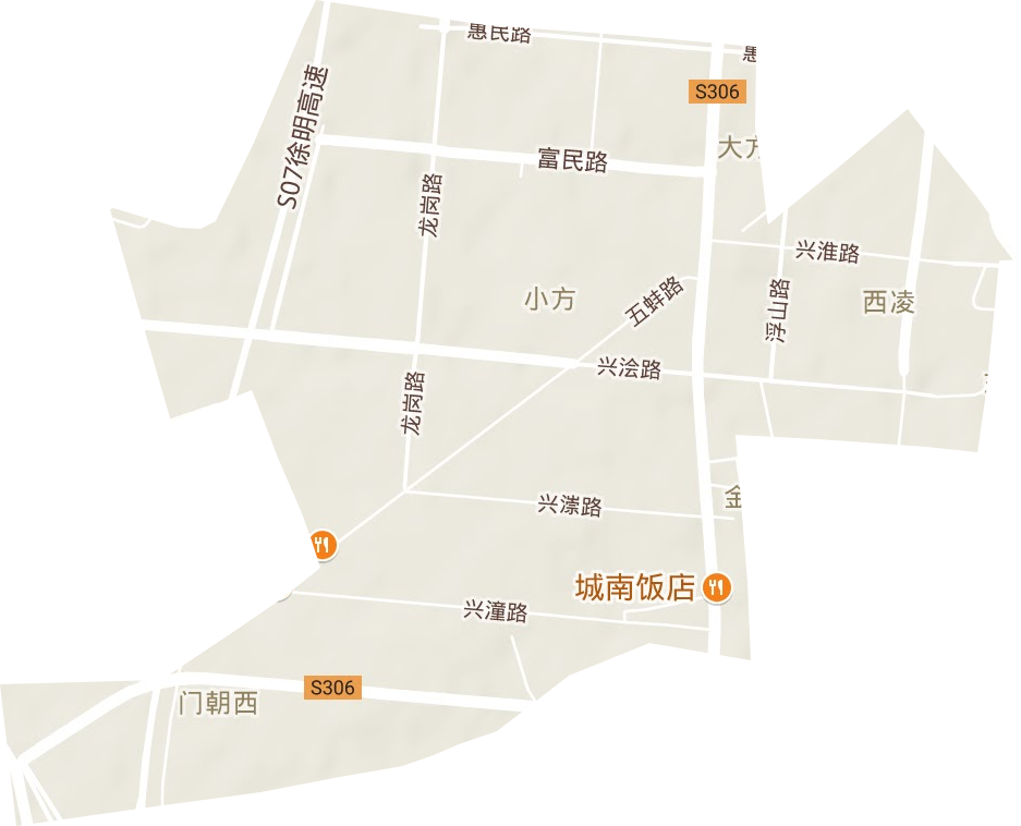 城南工業園地形圖