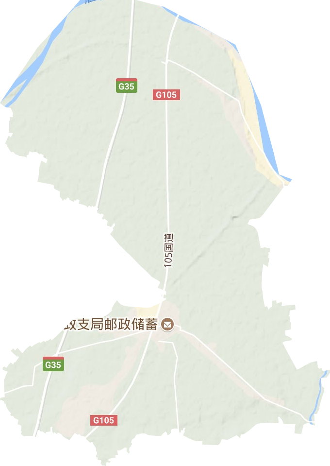 周集鎮地形圖