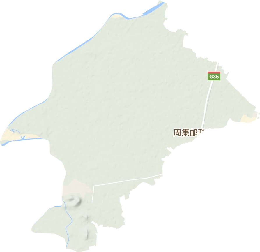 臨水鎮(zhèn)地形圖