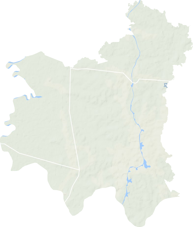 花園鎮(zhèn)地形圖
