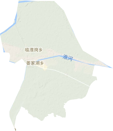 臨淮崗鄉(xiāng)地形圖