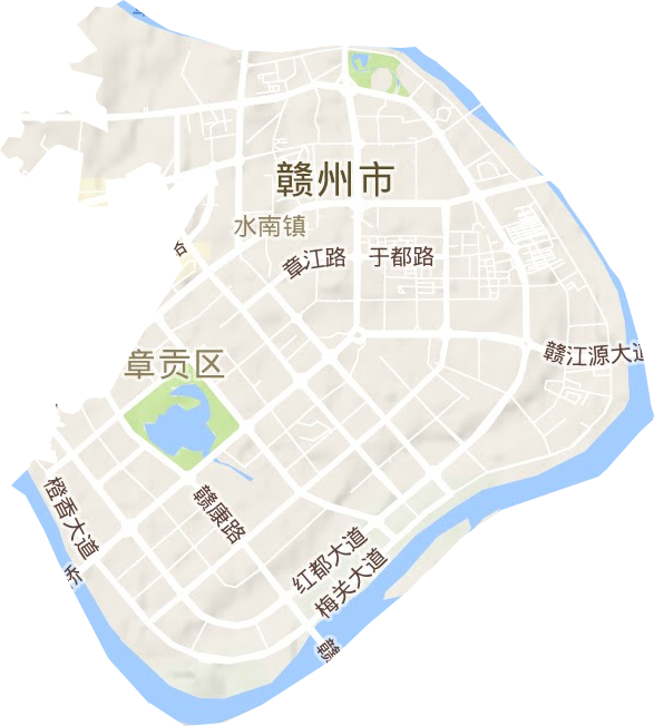 水南鎮地形圖