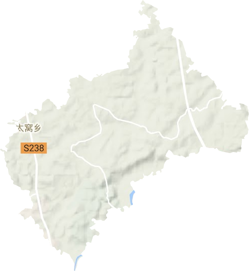 太窩鄉地形圖