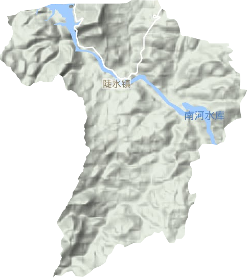 陡水鎮地形圖