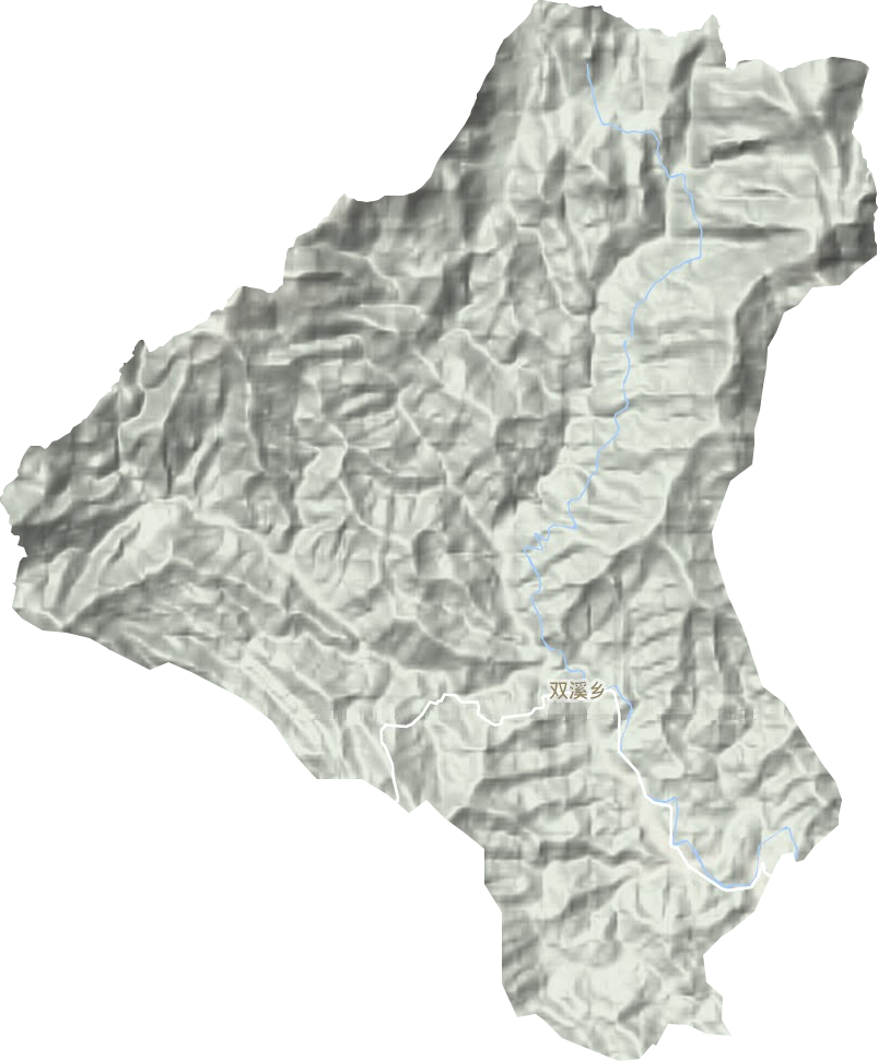 雙溪鄉(xiāng)地形圖