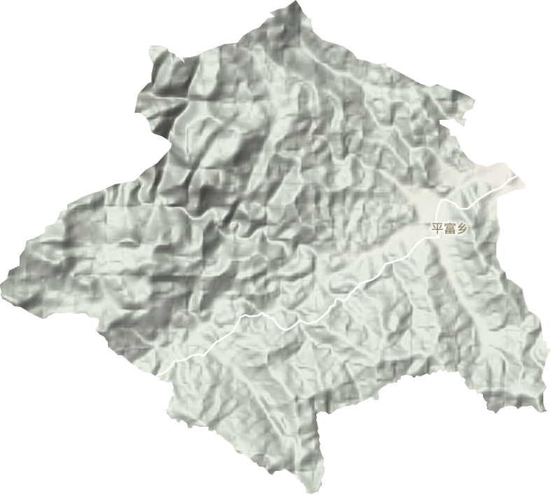 平富鄉地形圖