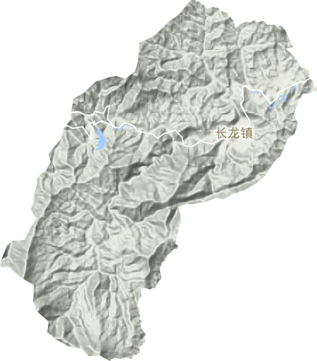 長龍鎮地形圖
