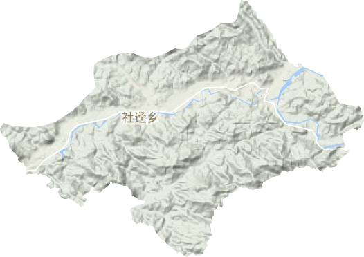 社逕鄉地形圖
