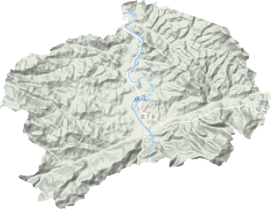 龍下鄉地形圖