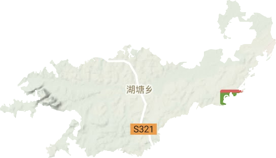 湖塘鄉地形圖