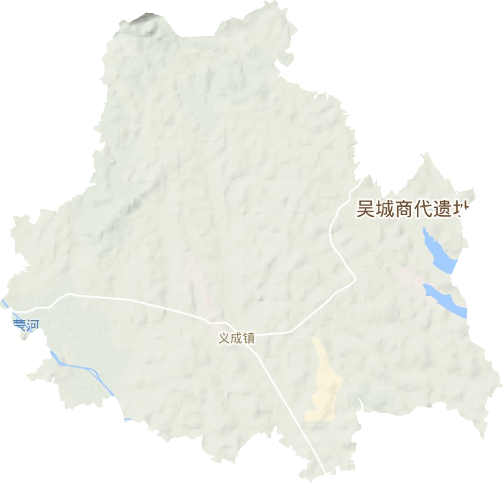 義成鎮地形圖