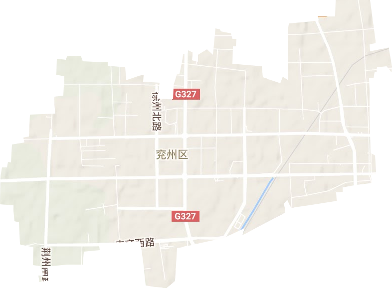 龍橋街道地形圖
