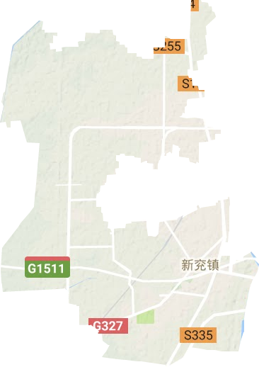 新兗鎮地形圖