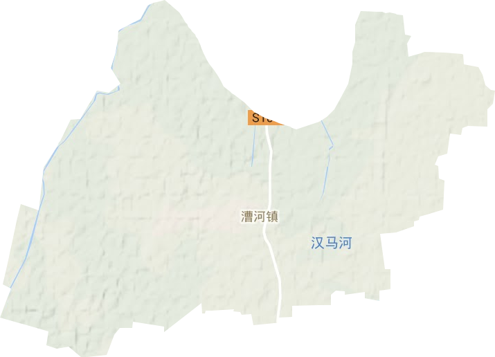 漕河鎮地形圖