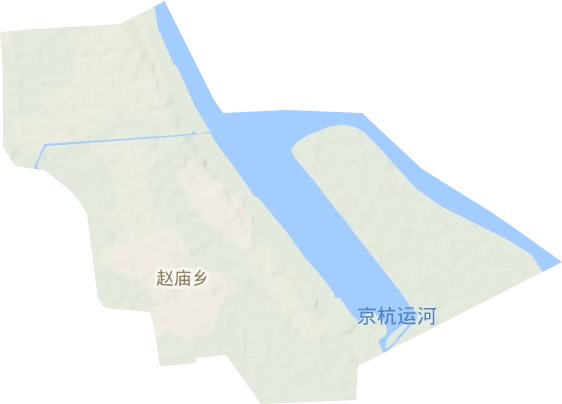 趙廟鎮(zhèn)地形圖