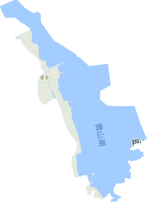 高樓鄉地形圖