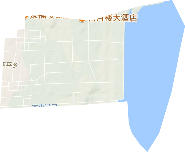 西平鄉地形圖