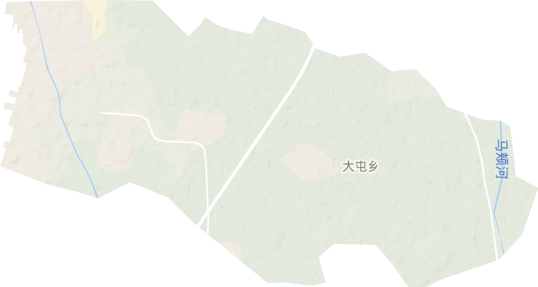 大屯鄉地形圖