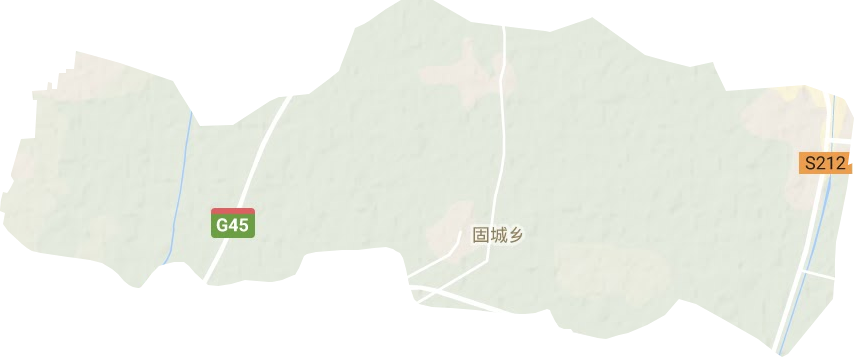 固城鄉地形圖
