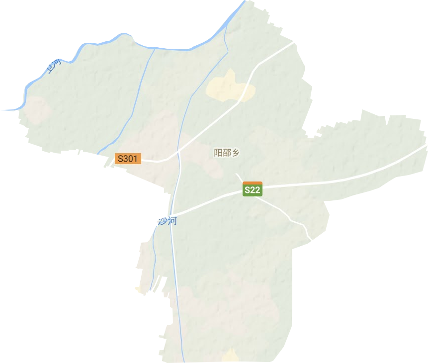 陽邵鄉地形圖
