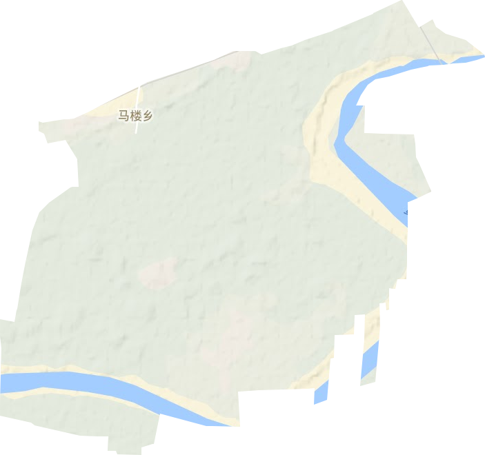 馬樓鎮(zhèn)地形圖