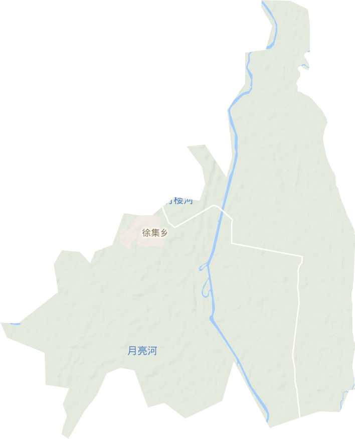 徐集鄉地形圖