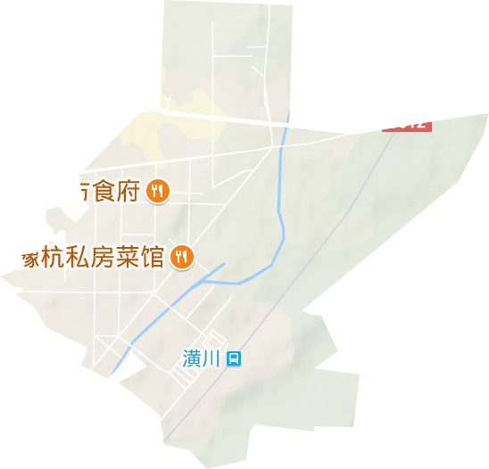 河南省潢川經(jīng)濟(jì)技術(shù)開發(fā)區(qū)地形圖