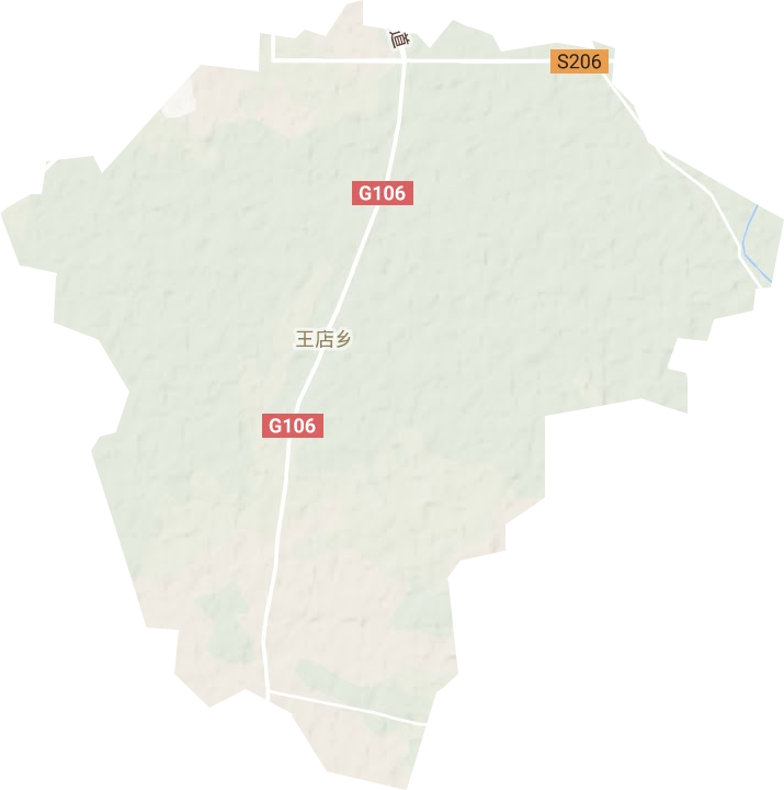 王店鄉(xiāng)地形圖