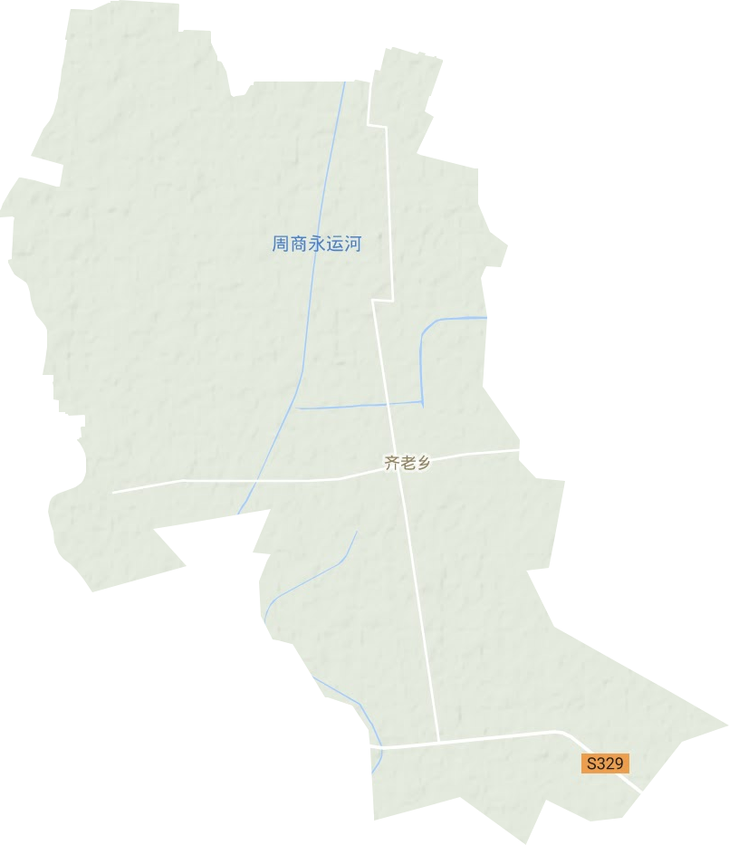 齊老鄉(xiāng)地形圖