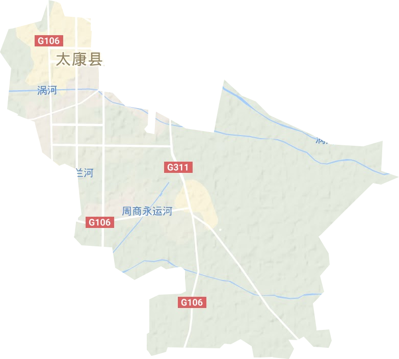 毛莊鎮地形圖