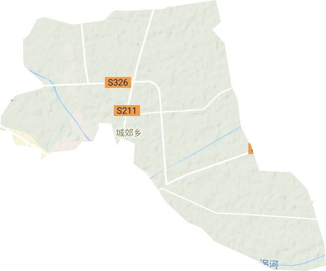城郊鄉地形圖