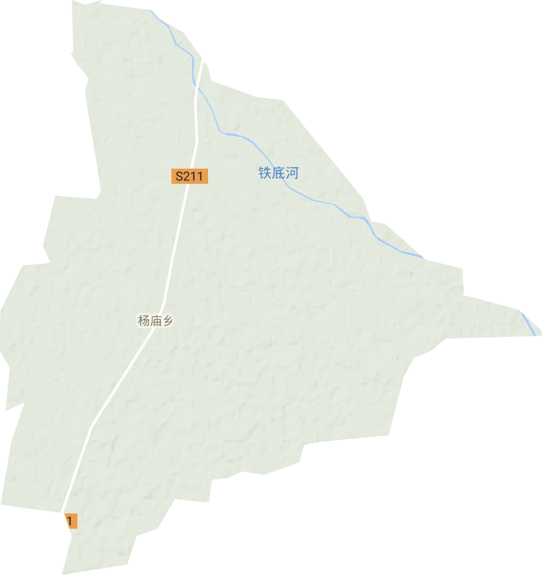 楊廟鄉(xiāng)地形圖